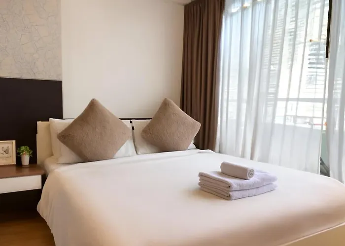 Apartment Cozy, Spacious 2-bedder With City, Park View, Near Nana Bts *