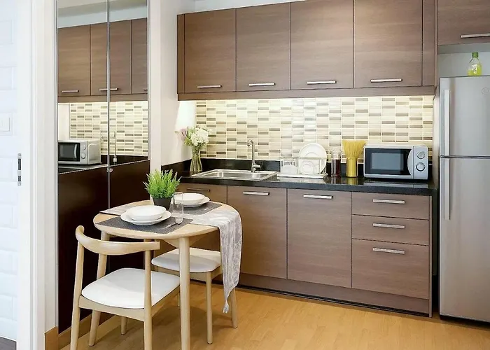 Apartment Cozy, Spacious 2-bedder With City, Park View, Near Nana Bts